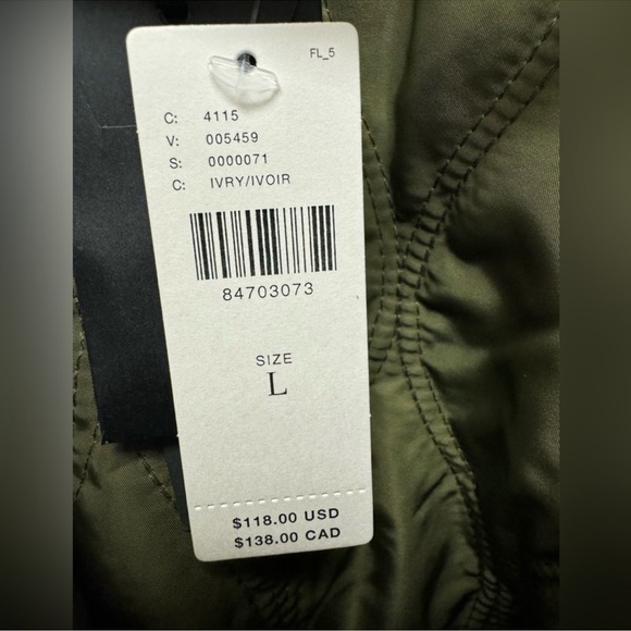 NWT Anthropologie x Blank NYC Cloud Forest Sherpa Jacket - Size Large - Picture 4 of 8